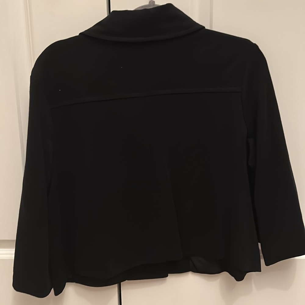 Context Black Short Jacket - Three Large Buttons.… - image 6